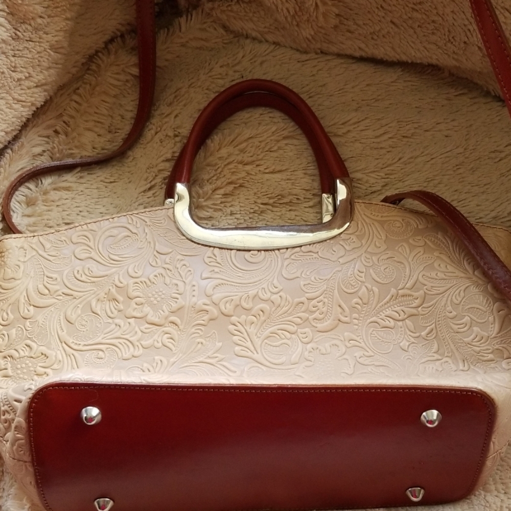 Awesome embossed Borse In Pelle leather purse